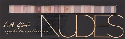 L.A. Girl Beauty Brick Eyeshadow - Nudes (0.42 oz) - Highly Pigmented Neutral Eyeshadow Palette