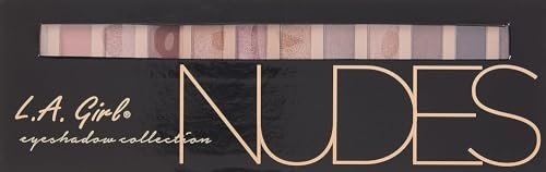 L.A. Girl Beauty Brick Eyeshadow - Nudes (0.42 oz) - Highly Pigmented Neutral Eyeshadow Palette - görsel 10