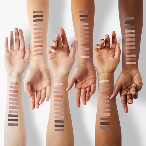 L.A. Girl Beauty Brick Eyeshadow - Nudes (0.42 oz) - Highly Pigmented Neutral Eyeshadow Palette - görsel 6