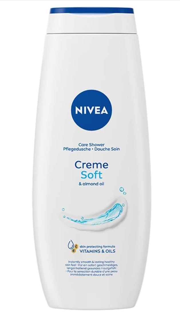 NIVEA Crème Soft Moisturizing Body Wash - Fresh Scent for Dry Skin - 16.9 fl. oz. Avelisse