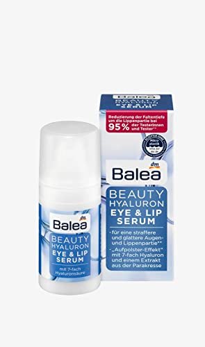Balea Beauty Effect Eye-Contour & Lip Serum - Smoothing, Firming, Long-Lasting Moisture - 15ml - görsel 2