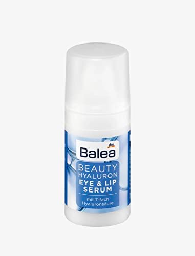 Balea Beauty Effect Eye-Contour & Lip Serum - Smoothing, Firming, Long-Lasting Moisture - 15ml