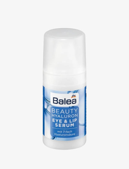 Balea Beauty Effect Eye-Contour & Lip Serum - Smoothing, Firming, Long-Lasting Moisture - 15ml