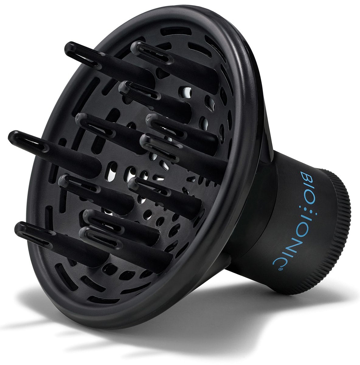 BIO IONIC Universal Diffuser for Hair Dryer – Frizz Control & Shine, Fits 2.25" Nozzle, Black Avelisse