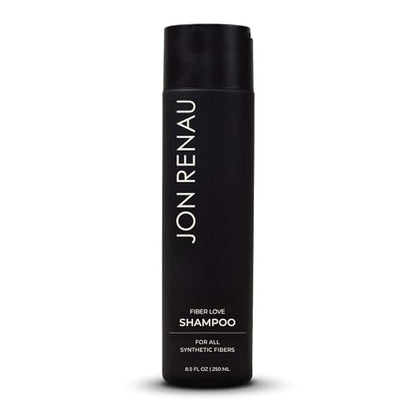 Jon Renau Fiber Love Shampoo for Synthetic Wigs - Paraben & Sulfate Free, Moisturizing Cleanser (8.5 oz) Avelisse