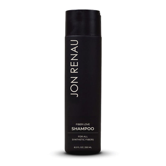 Jon Renau Fiber Love Shampoo for Synthetic Wigs - Paraben & Sulfate Free, Moisturizing Cleanser (8.5 oz) Avelisse