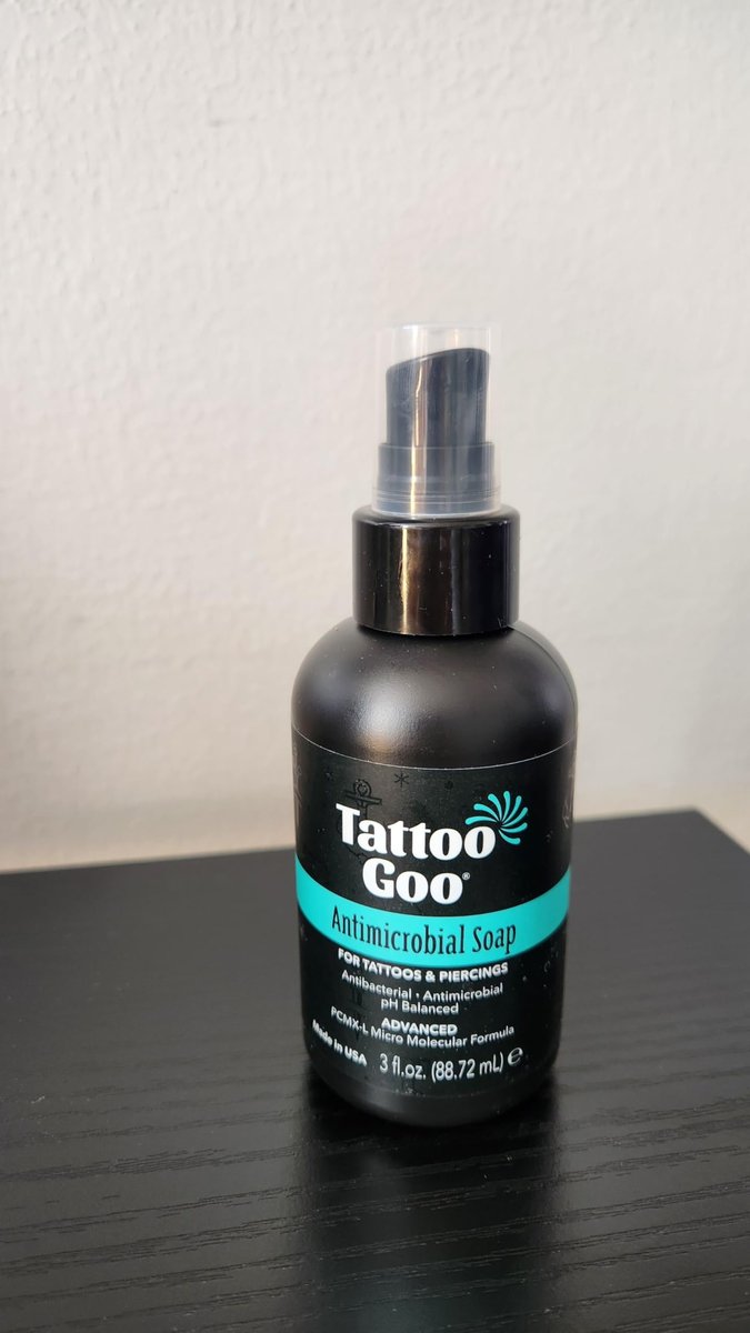 Tattoo Goo Cleansing Soap – pH Balanced Tattoo & Piercing Aftercare, 3 oz – Fragrance-Free, No Residue - görsel 17