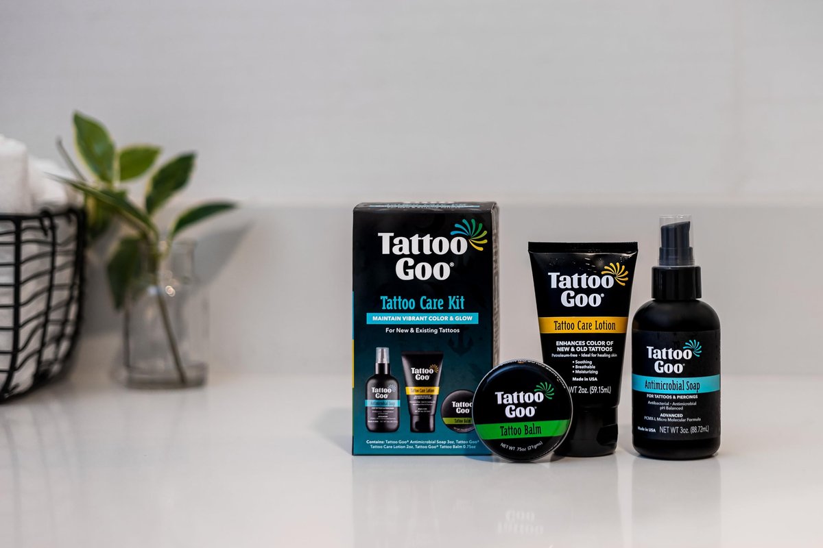 Tattoo Goo Cleansing Soap – pH Balanced Tattoo & Piercing Aftercare, 3 oz – Fragrance-Free, No Residue - görsel 9