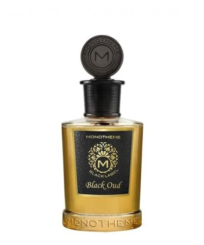 Monotheme Black Oud Eau de Parfum for Men - 3.4 oz (100 ml) - Woody Spicy Fragrance