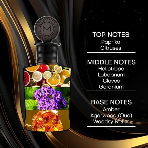 Monotheme Black Oud Eau de Parfum for Men - 3.4 oz (100 ml) - Woody Spicy Fragrance - görsel 4