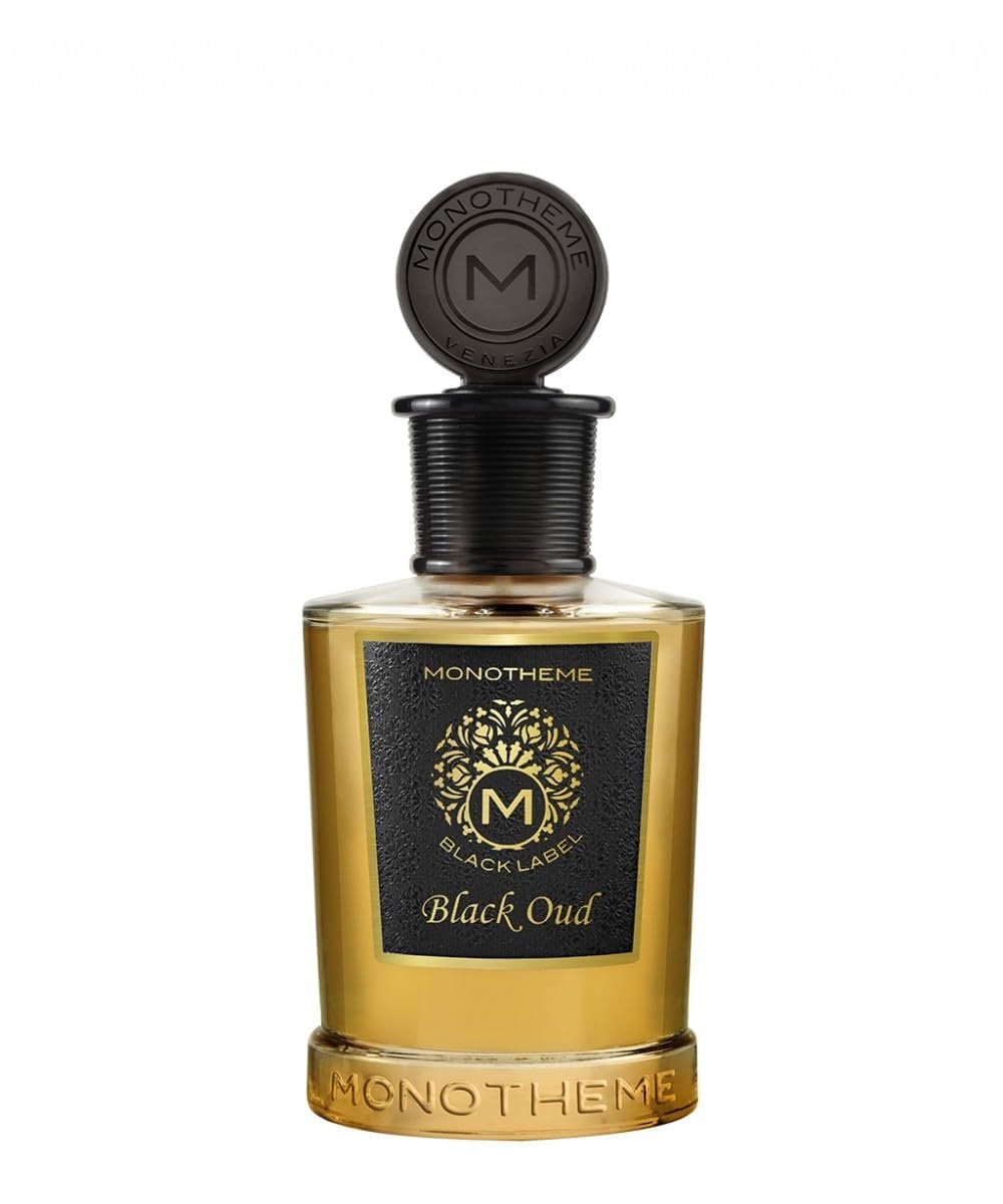Monotheme Black Oud Eau de Parfum for Men - 3.4 oz (100 ml) - Woody Spicy Fragrance - görsel 1