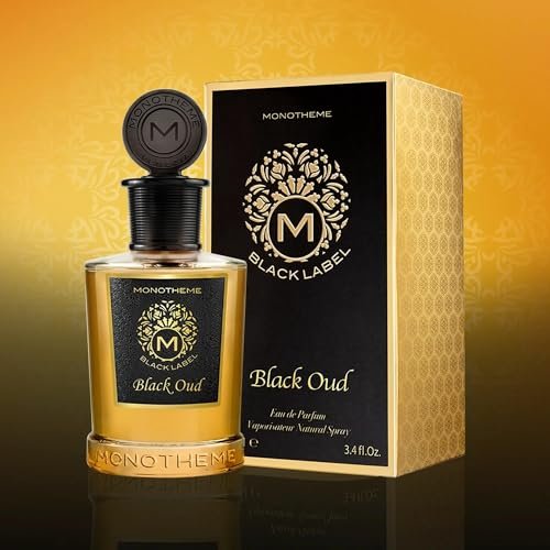 Monotheme Black Oud Eau de Parfum for Men - 3.4 oz (100 ml) - Woody Spicy Fragrance - görsel 8