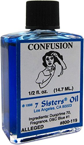 7 Sisters Confusion Oil 1/2 fl. oz. - Natural Essential Oil Blend - görsel 1