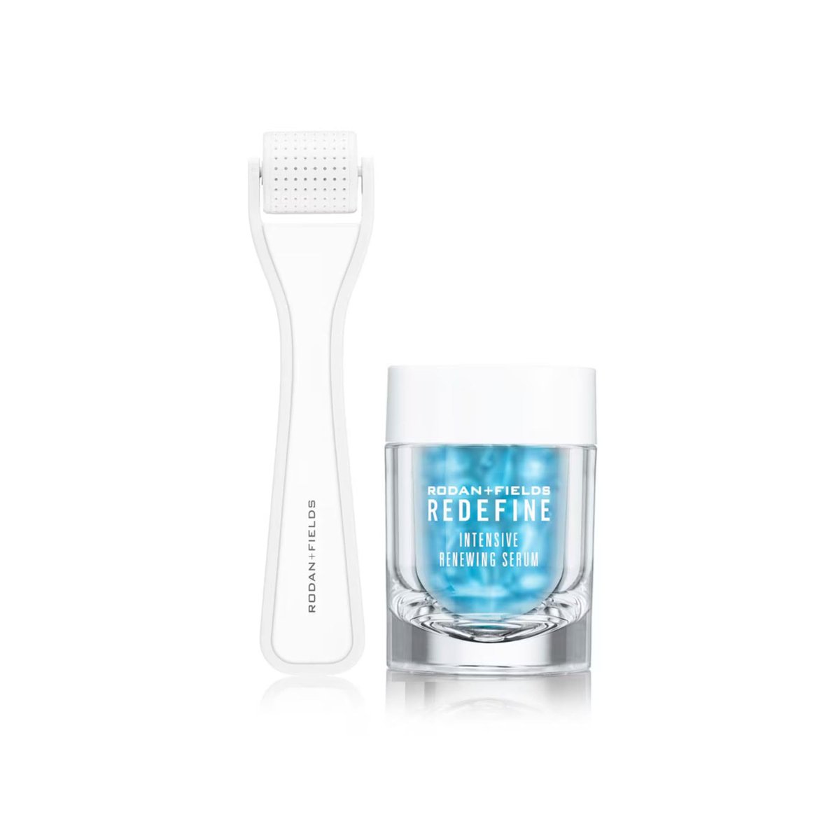 Rodan + Fields REDEFINE AMP MD System with Derma-Roller and Hydrating Intensive Renewing Serum – Vitamin A Skincare Set - görsel 1