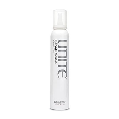 UNITE Hair ELEVATE Mousse - Weightless Volumizing Foam for Full Body, Shine & Flexible Hold, Frizz-Free Finish with UV & Thermal Protection, 6 oz Avelisse