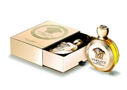 Versace Eros Pour Femme Eau de Parfum Spray, 3.4 oz – Floral & Sensual Women's Fragrance Avelisse