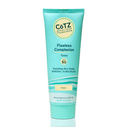 CoTZ Flawless Complexion Lightly Tinted Mineral Sunscreen SPF 50 - 2.5 oz Avelisse