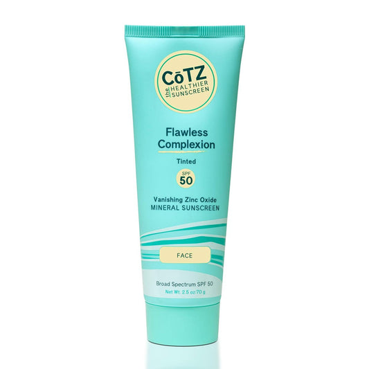CoTZ Flawless Complexion Lightly Tinted Mineral Sunscreen SPF 50 - 2.5 oz Avelisse