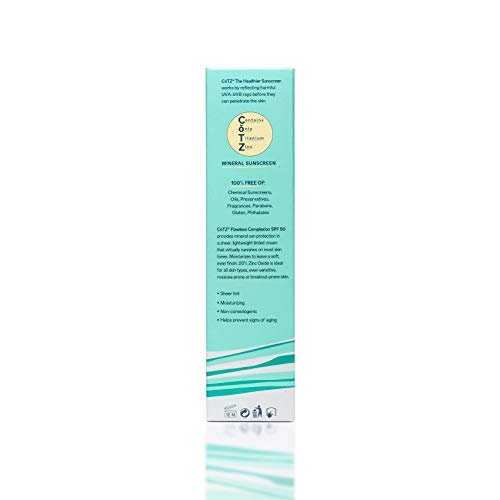 CoTZ Flawless Complexion Lightly Tinted Mineral Sunscreen SPF 50 - 2.5 oz Avelisse