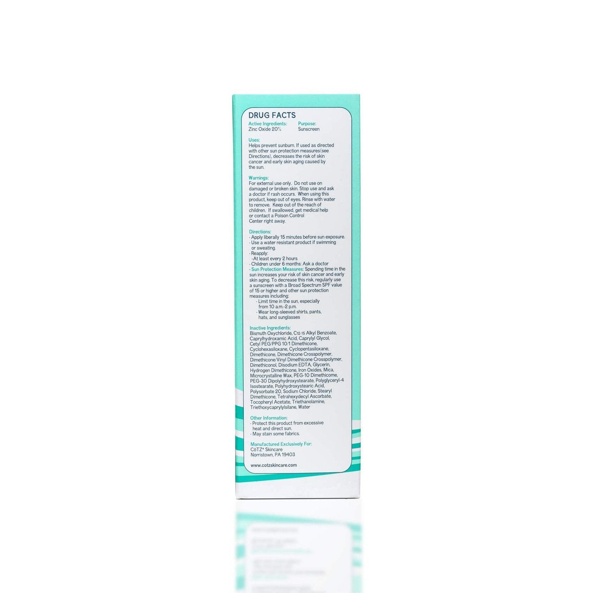 CoTZ Flawless Complexion Lightly Tinted Mineral Sunscreen SPF 50 - 2.5 oz Avelisse