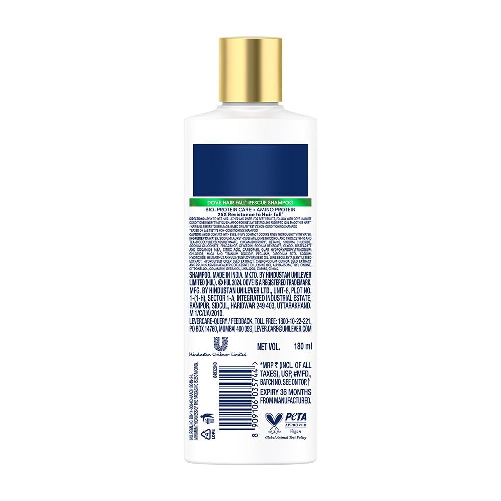 Dove Hair Fall Rescue Shampoo – 6 Fl Oz - görsel 17
