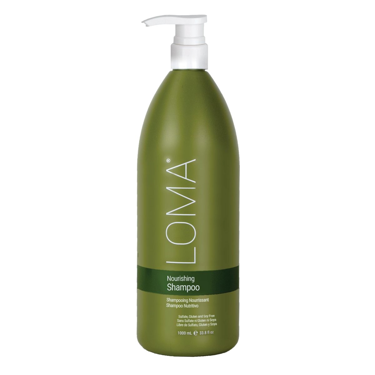LOMA Nourishing Shampoo - 33.8 oz (Liter) for Moisture-Rich Hair Care Avelisse