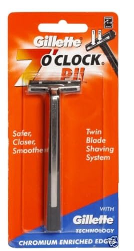Trac II Compatible Razor - Classic Double Blade Design for Men and Women - görsel 2