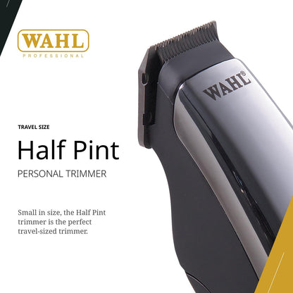 Wahl Professional Half Pint Trimmer - Compact, Battery-Operated Travel Trimmer with 2 Guides Avelisse