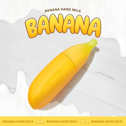 TONYMOLY Banana Hand Cream – Nourishing & Hydrating Hand Lotion with Banana Extract, Milk Protein & Shea Butter – Moisturizing Cream for Dry, Rough, Cracked Hands, 1.52 oz - görsel 14