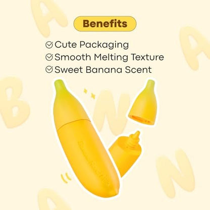 TONYMOLY Banana Hand Cream – Nourishing & Hydrating Hand Lotion with Banana Extract, Milk Protein & Shea Butter – Moisturizing Cream for Dry, Rough, Cracked Hands, 1.52 oz