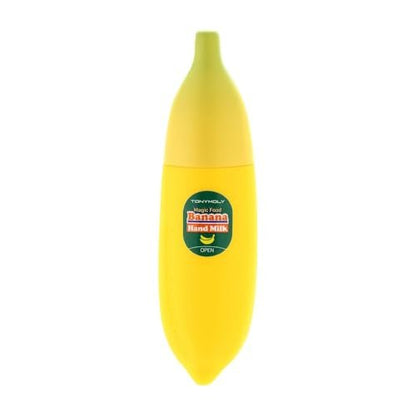 TONYMOLY Banana Hand Cream – Nourishing & Hydrating Hand Lotion with Banana Extract, Milk Protein & Shea Butter – Moisturizing Cream for Dry, Rough, Cracked Hands, 1.52 oz