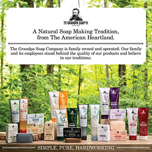 The Grandpa Soap Company Pine Tar Bar Soap – 3-Pack, 4.25 oz Each – Original Wonder Soap for Cleansing, Deodorizing & Moisturizing - görsel 13