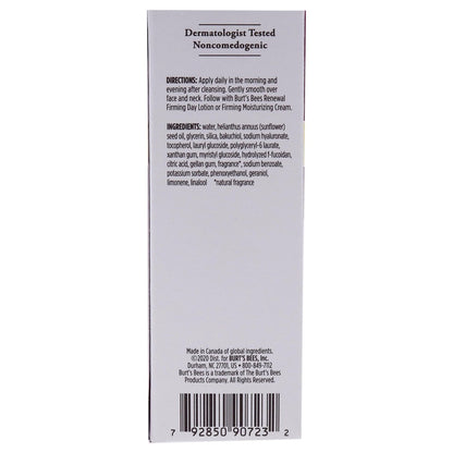 Burt's Bees Renewal Intensive Firming Serum with Bakuchiol – Natural Retinol Alternative, 1 oz Avelisse