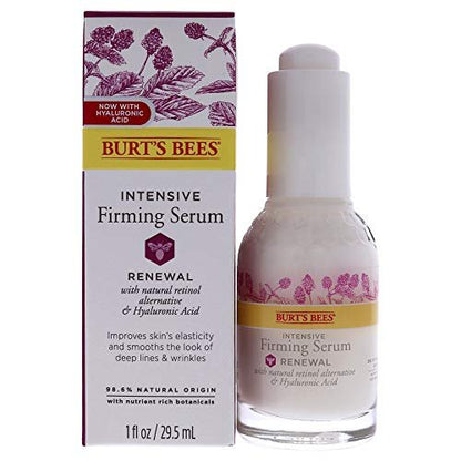 Burt's Bees Renewal Intensive Firming Serum with Bakuchiol – Natural Retinol Alternative, 1 oz Avelisse