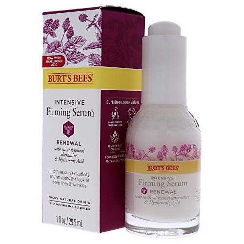 Burt's Bees Renewal Intensive Firming Serum with Bakuchiol – Natural Retinol Alternative, 1 oz Avelisse