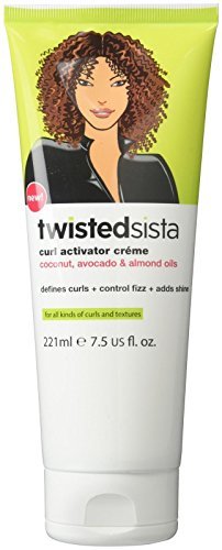 Twisted Sista Curl Activator Creme with Coconut, Avocado & Almond Oils - 7.5 oz Avelisse
