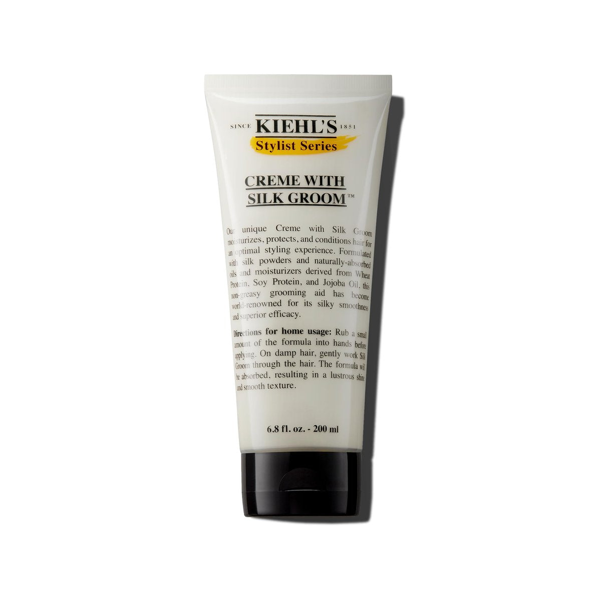 Kiehl's Crème with Silk Groom - Non-Greasy Hair Styling Cream, Moisturizes & Smooths Hair, Adds Lustrous Shine, with Jojoba Oil, for All Hair Types, 6.8 fl oz Avelisse