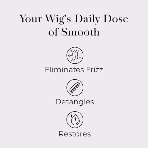 Jon Renau HD Smooth Detangler - Leave-In Detangling Spray for Synthetic Wigs and Hair Extensions, Frizz Reducing, 8.5 oz Avelisse