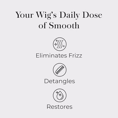 Jon Renau HD Smooth Detangler - Leave-In Detangling Spray for Synthetic Wigs and Hair Extensions, Frizz Reducing, 8.5 oz Avelisse