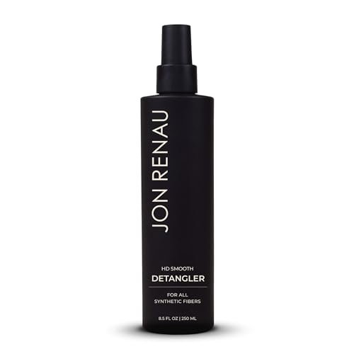 Jon Renau HD Smooth Detangler - Leave-In Detangling Spray for Synthetic Wigs and Hair Extensions, Frizz Reducing, 8.5 oz Avelisse