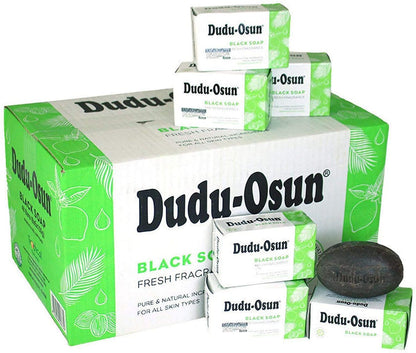 Dudu-Osun African Black Soap 150g (4.3oz) - 24 Bars - Fresh Fragrance Avelisse