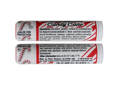 ChapStick Candy Cane Lip Balm, 0.15 oz (Pack of 3) – Moisturizing Holiday Lip Care - görsel 8