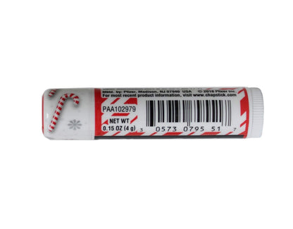 ChapStick Candy Cane Lip Balm, 0.15 oz (Pack of 3) – Moisturizing Holiday Lip Care