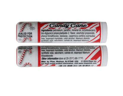 ChapStick Candy Cane Lip Balm, 0.15 oz (Pack of 3) – Moisturizing Holiday Lip Care