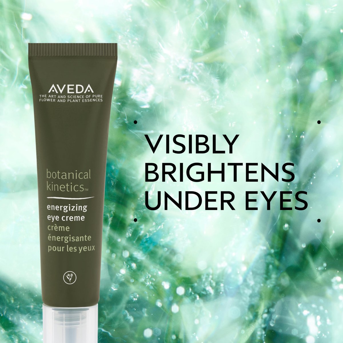 Aveda Botanical Kinetics Energizing Eye Creme – Brightens Under Eyes, Reduces Dark Circles with Licorice Root & Caffeine, 96% Naturally Derived, 0.5 fl oz Avelisse