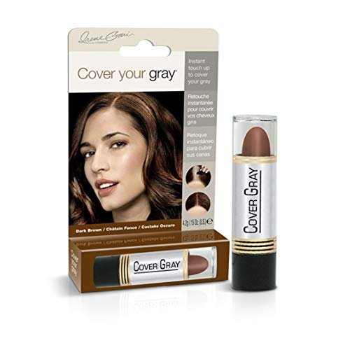 Cover Your Gray Hair Color Touch-Up Stick - Dark Brown (2-Pack) | Instant Root Concealer - görsel 2