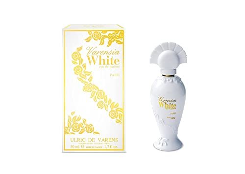 Ulric De Varens Varensia White Eau De Parfum for Women - Creamy, Feminine, Delicious Scent with Notes of Peach, Apple & Vanilla - Floral & Sweet - 1.7 Fl Oz - görsel 2