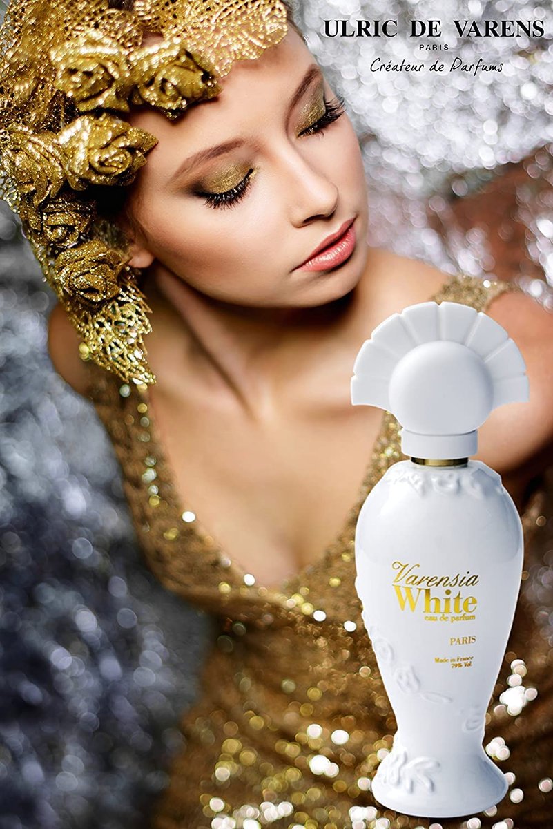 Ulric De Varens Varensia White Eau De Parfum for Women - Creamy, Feminine, Delicious Scent with Notes of Peach, Apple & Vanilla - Floral & Sweet - 1.7 Fl Oz - görsel 7