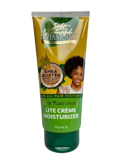 Soft & Beautiful Creme Moisturizer Ultra Lite – 6 oz (2 Pack) for Soft, Manageable Hair Avelisse