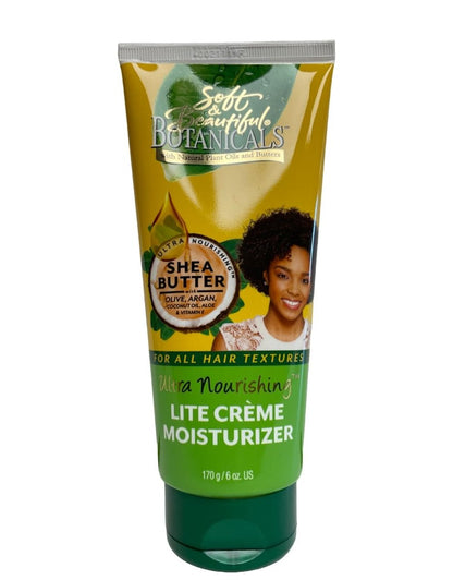Soft & Beautiful Creme Moisturizer Ultra Lite – 6 oz (2 Pack) for Soft, Manageable Hair Avelisse